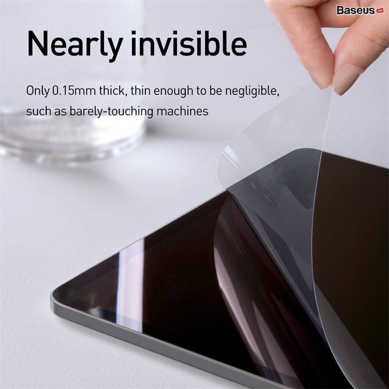 Miếng dán Paper-like Baseus cho iPad Pro/Mini/9.7/10.2 – chống trầy, kháng vân tay, hỗ trợ Apple Pencil, 0.15m