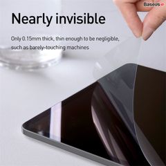 Miếng dán Paper-like Baseus cho iPad Pro/Mini/9.7/10.2 – chống trầy, kháng vân tay, hỗ trợ Apple Pencil, 0.15m