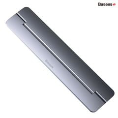 Đế tản nhiệt dạng xếp, siêu mỏng Baseus Papery Notebook Holder dùng cho cho Macbook/Laptop (0.3cm slim, 8° Angle, Foldable, Portable Alloy Laptop Stand)