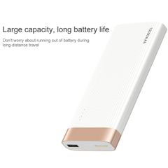 Pin sạc dự phòng Baseus Parallel Power Bank 10,000mAh cho Smartphone/ Tablet (2.1A/ 37Wh, QC 3.0, USB-C/ Micro input )