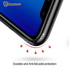 Ốp lưng thể thao chống sốc Baseus Parkour Case cho iPhone X (Thin Silicone + Plastic Anti Knock Case)