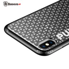 Ốp lưng thể thao chống sốc Baseus Parkour Case cho iPhone X (Thin Silicone + Plastic Anti Knock Case)
