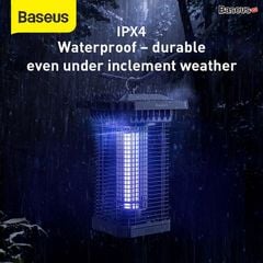 Đèn Bắt Muỗi Và Côn Trùng Ngoài Trời Baseus Pavilion Courtyard Mosquito Killer (365nm, IPX4, UV Light Mosquito Killer Lamp)