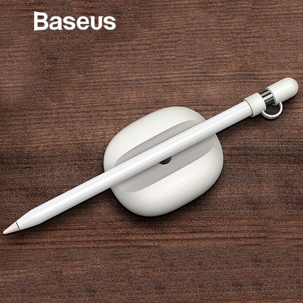 Đế giữ chống trầy, chống rớt Baseus Pencil Silicone Holder dùng cho bút cảm ứng Apple Pencil (Soft Silicone Case Anti-Lost Protective Holder)