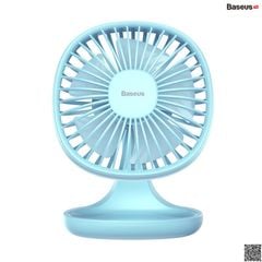 Quạt mini để bàn Baseus Baseus Pudding-Shaped Fan ( 3 mức tốc độ - Mini USB Air Cooling Fan Clip Desk Fan)