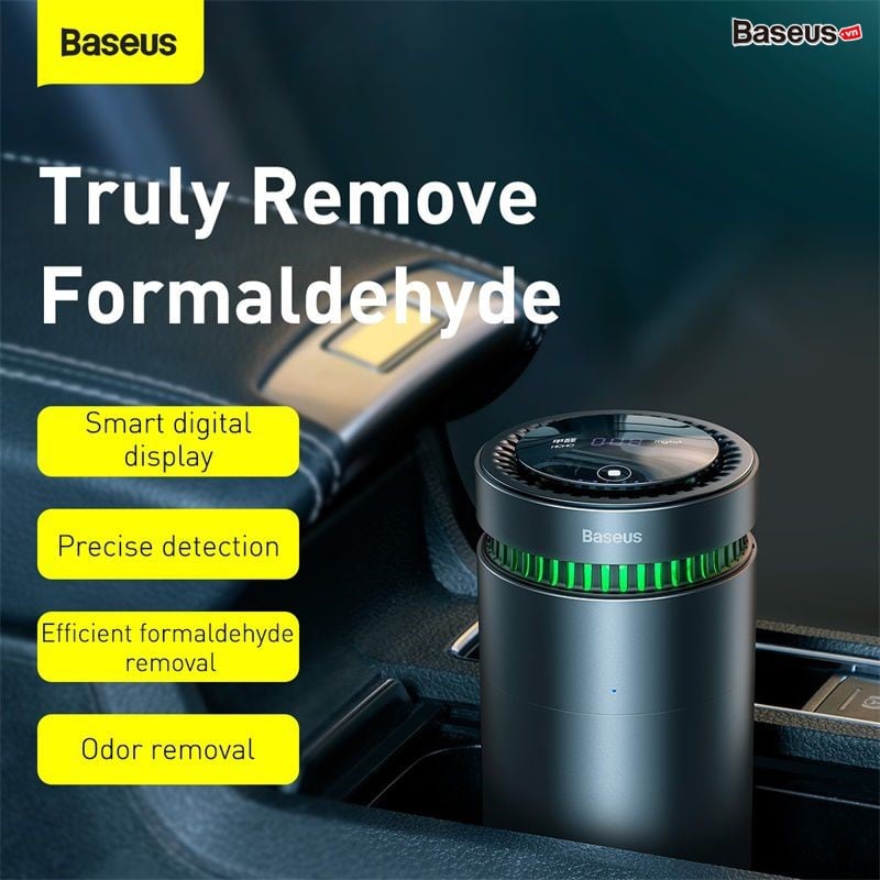 Supramolecule formaldehyde purifier with digital display formaldehyde