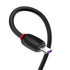 Cáp sạc nhanh Baseus Purple Ring – Type-C, 40W 5A, hỗ trợ Huawei SuperCharge, dùng cho Huawei/Samsung/Xiaomi ổn định