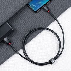 Cáp sạc nhanh Baseus Purple Ring – Type-C, 40W 5A, hỗ trợ Huawei SuperCharge, dùng cho Huawei/Samsung/Xiaomi ổn định