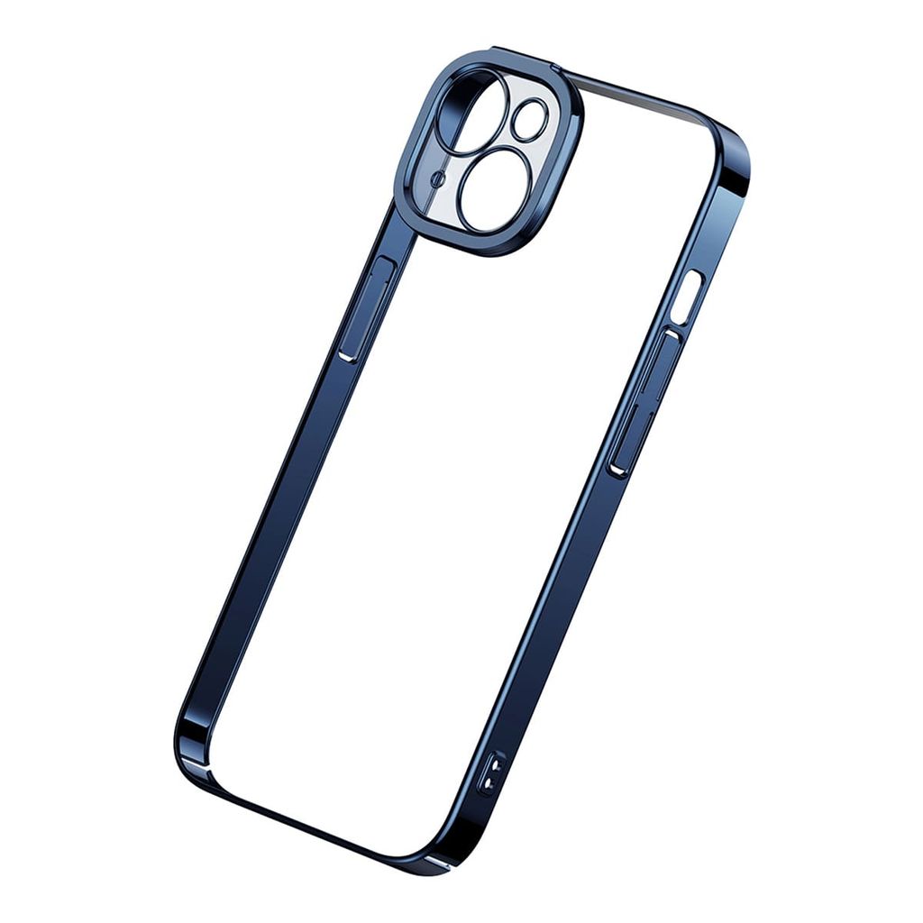 Ốp Lưng Nhựa Cứng Viền Kim Loại Baseus Glitter Series Case Dùng Cho iPhone 14 Series