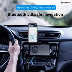 Bộ Bluetooth Receiver dùng cho xe hơi Baseus Qiyin AUX ( Car AUX 3.5mm Bluetooth Receiver/ Adapter)