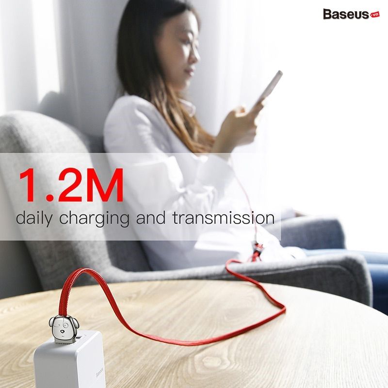 Cáp 3 trong 1 tiện dụng Baseus Rapid Series 3-in-1 cable 1.2m (Lightning - Micro - Type C, 3A, 1.2m)