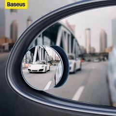 Gương cầu lồi mở rộng góc nhìn, chống điểm mù cho xe hơi Baseus LV466 Full View Blind Spot Rearview Mirrors (Bộ 2 cái)