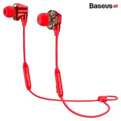 Tai nghe Bluetooth Baseus Encok S10 Dual Moving Coils (4 Speakers, Bluetooth 4.1, iP5X waterproofing)