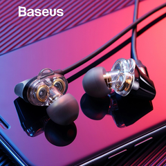 Tai nghe Bluetooth Baseus Encok S10 Dual Moving Coils (4 Speakers, Bluetooth 4.1, iP5X waterproofing)