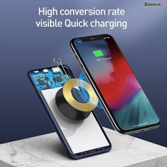 Pin dự phòng tích hợp sạc nhanh không dây Baseus S10 Bracket Power Bank 10,000mAh (10W Wireless, 18W PD/ Quick Charge 3.0)