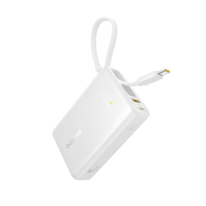 Pin Dự Phòng Baseus PicoGo Digital Display 10000mAh 45W (with Built-in Type-C cable)