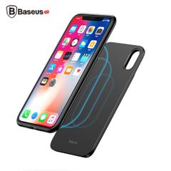 Ốp lưng tích hợp Pin sạc dự phòng không dây Baseus cho iPhone X (Wireless Charge Backpack Power Bank)