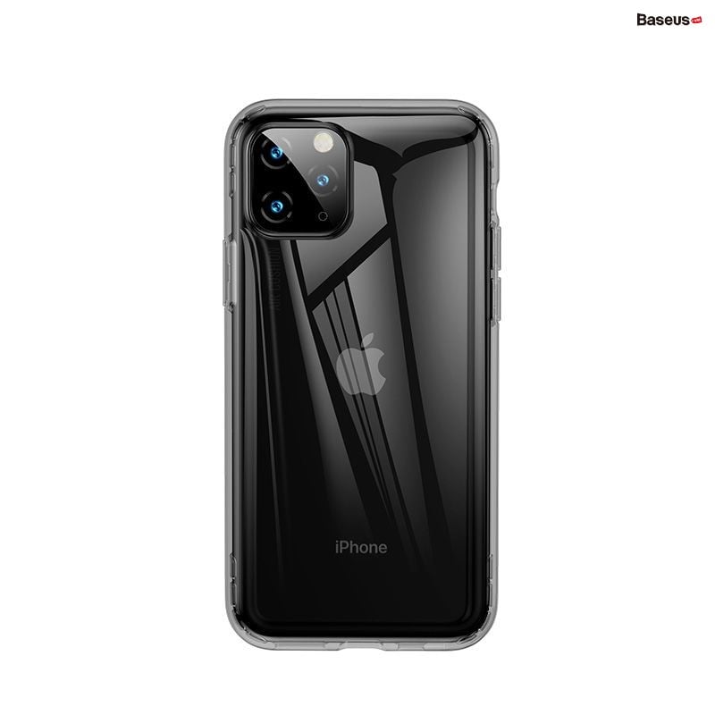 Baseus Safety Airbags Case For iP 6.5inch（2019）Transparent Black