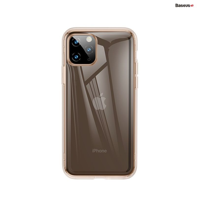 Ốp lưng chống sốc trong suốt Baseus Safety Airbags Case cho iPhone 11 Pro Series 2019 ( TPU Soft Silicone, Military Level Anti Knock Case)