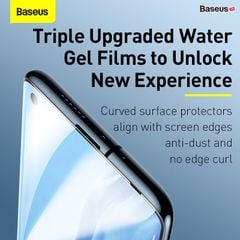 Miếng dán chống trầy cho Mi 11/11 Pro Baseus 0.15mm Full-screen Curved Surface Water Gel Protector (2 miếng/hộp)