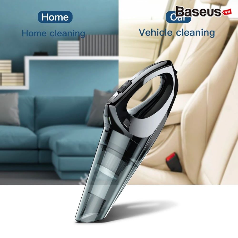 Máy hút bụi cầm tay Mini dùng trong xe hơi Baseus Shark One H-505 Car Vacuum Cleaner (4000 Pa / 65W, Wireless)