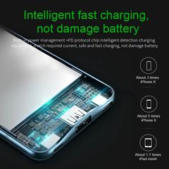 Pin dự phòng sạc nhanh siêu mỏng Baseus Simbo Smart Power Bank 10,000mAh cho Smartphone/Tablet ( 5V/3A PD Fast Charging, USB-C PD input/ Output Dual Way)