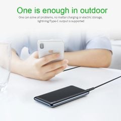 Pin dự phòng sạc nhanh siêu mỏng Baseus Simbo Smart Power Bank 10,000mAh cho Smartphone/Tablet ( 5V/3A PD Fast Charging, USB-C PD input/ Output Dual Way)