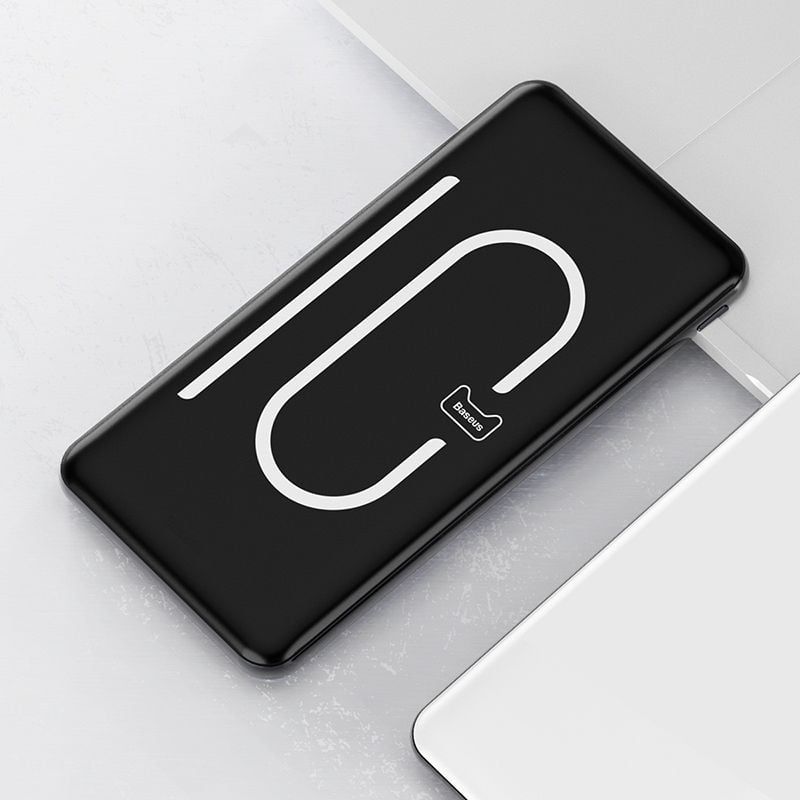 Pin dự phòng sạc nhanh siêu mỏng Baseus Simbo Smart Power Bank 10,000mAh cho Smartphone/Tablet ( 5V/3A PD Fast Charging, USB-C PD input/ Output Dual Way)