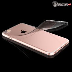 Ốp lưng Silicone trong suốt chống bụi Baseus Simple Case cho iPhone 7/ iP8/ Plus ( Soft Silicone, Dirt-resistant Case)