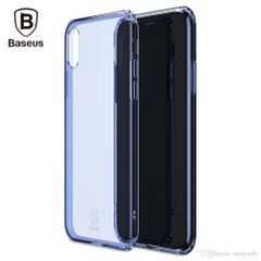 Ốp lưng Silicone trong suốt chống bụi Baseus Simple Case cho iPhone X ( Soft Silicone, Dirt-resistant Case)