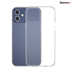 Ốp lưng trong suốt Baseus Simple Case dùng cho iPhone 12 Series (Ultra Slim, High Transparent, Soft TPU Silicone)