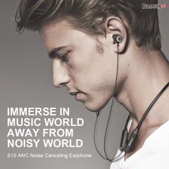 Tai nghe thể thao, chống ồn chủ động Baseus SIMU S15 (Active Noise Reduction, ANC Wireless Sport Earphone)