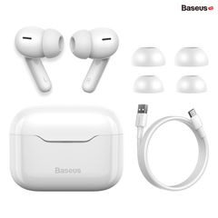 Tai nghe TWS chống ồn chủ động Baseus SIMU ANC S1/S1 Pro True Wireless Earphone (Chống ồn chủ động, Xuyên Âm, Hi Fi/Stereo, AAC/SBS, Dual Core DSP)