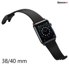Dây đeo cao cấp Baseus Slip-Thru Watch Band dùng cho Apple Watch Series 3/4/5/6/SE (Khoá chống giật thông minh)