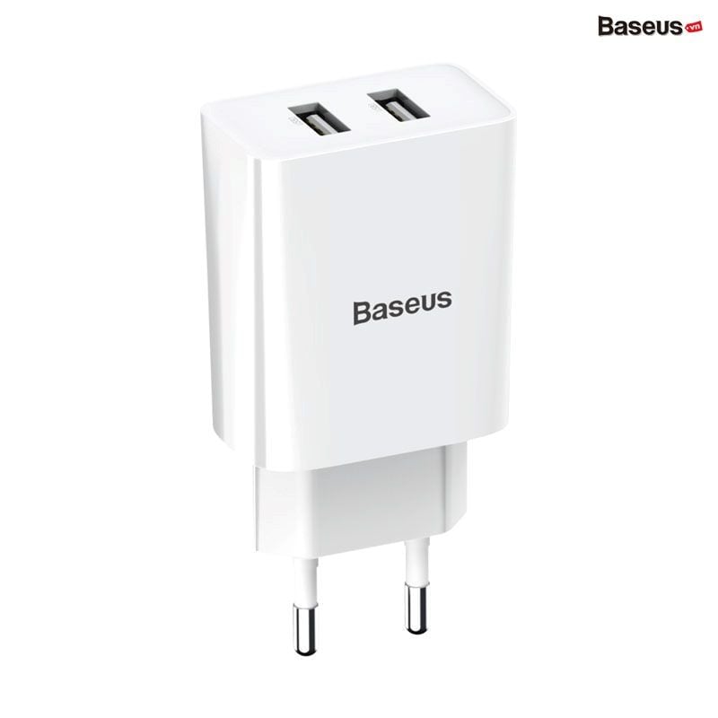 Cốc sạc Baseus Speed Mini Dual U Charger (10.5W)