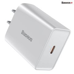 Cốc sạc nhanh Baseus Speed Mini QC/PD 18W (USB/Dual USB/Type C, PD/ Quick Charger)