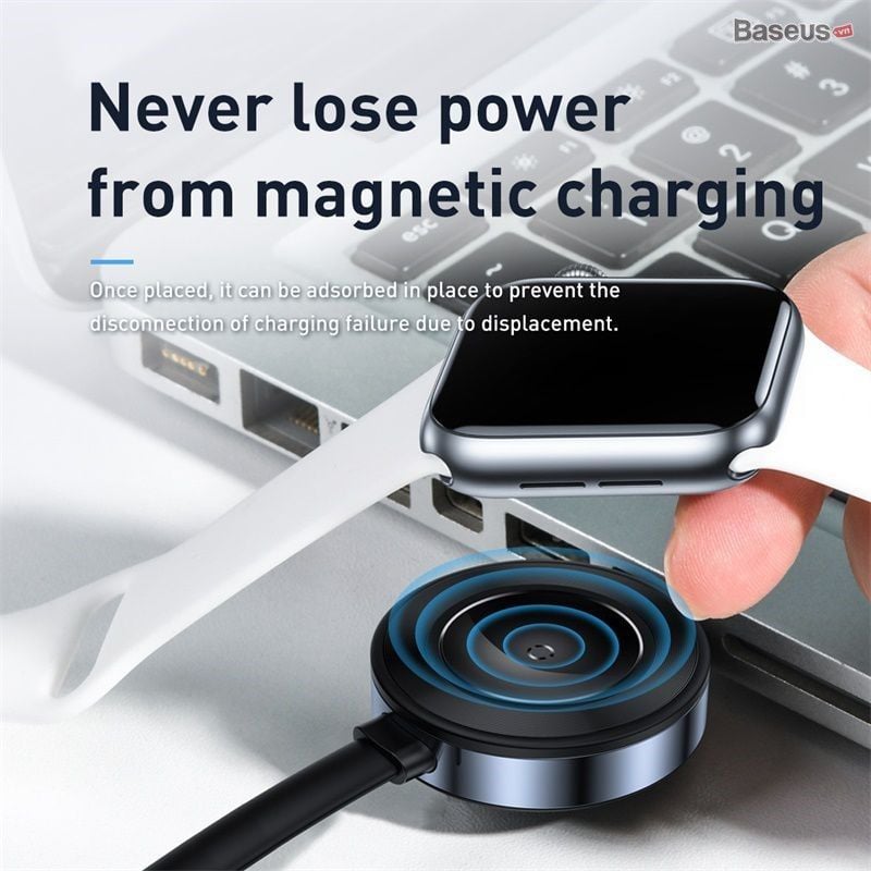 Cáp sạc đa năng tích hợp sạc không dây cho Apple Watch Baseus Star Ring Series 4 in 1 ( Type C/ Micro/ Lightning + Apple Watch Wireless charger, 3A Fast charge, 18cm portable cable)