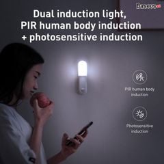 Đèn cảm ứng chuyển động thông minh Baseus Sunshine Series - AISLE Edition (500mAh, Human body Induction/ PIR Intelligent Motion Sensor LED Nightlight)