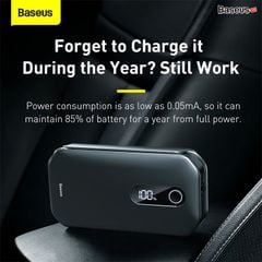 Bộ kích bình dùng cho xe hơi Baseus Super Energy Pro Car Jump Starter (5V/3A, 3in1, 12,000mAh Power Bank, Peak current 1000A)