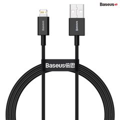 Cáp sạc nhanh lightning Baseus Superior Series Fast Charging Data Cable cho iPhone/iPad (2.4A, 480Mbps, Fast charge, ABS/TPE Cable)