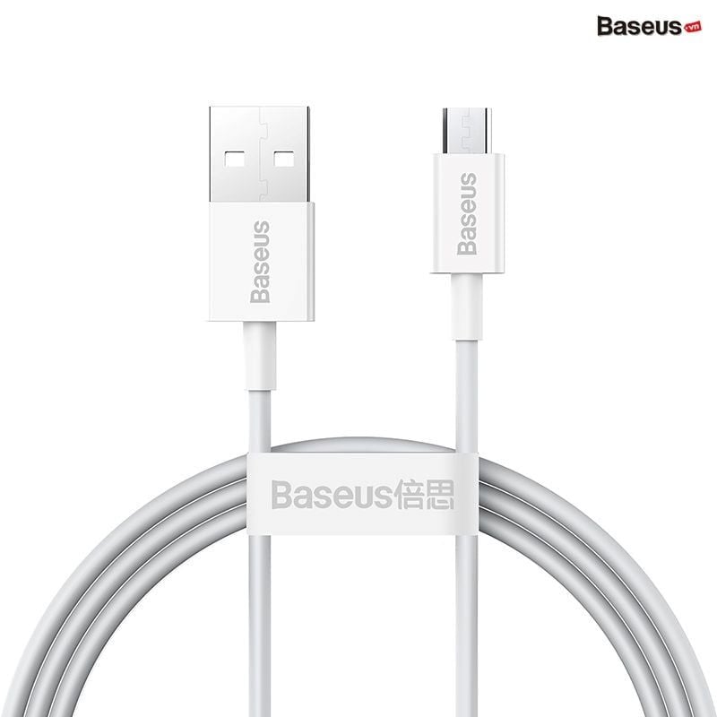 Cáp sạc nhanh Micro USB Baseus Superior Series Fast Charging Data Cable (2A, 480Mbps, USB to Micro USB, Quick Charging & Sync Data TPE Cable)