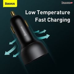 Tẩu sạc công suất cao 100W Superme Digital Display PPS Dual Quick Charger Car Charger (100W, 12V đến 24V)