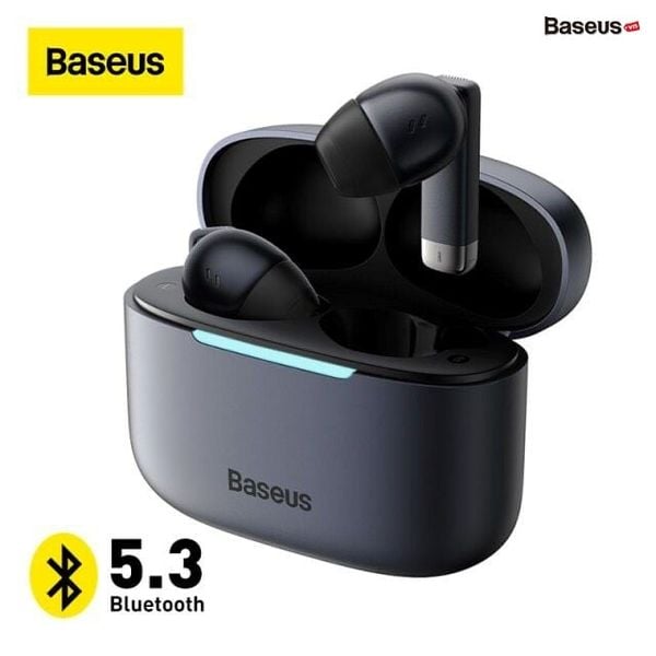 Tai Nghe Bluetooth Baseus Bowie E9 True Wireless Earphones (Bluetooth 5.3, 5~30h Using, Wireless charging, APP control, IPX5, Waterproof WS)