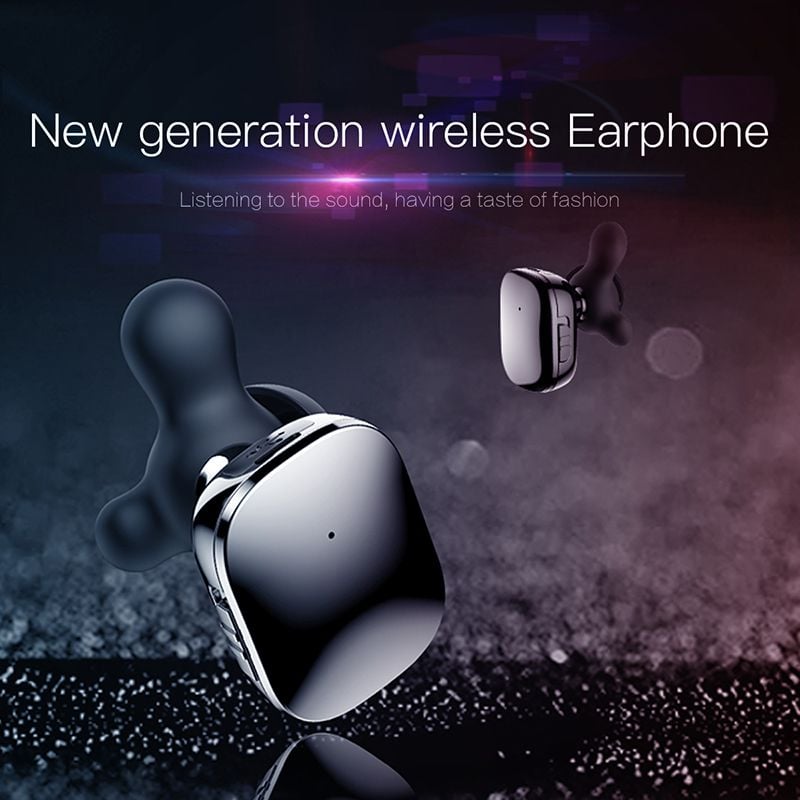 Tai nghe Bluetooth cảm ứng chạm Baseus Encock W02 Touch Earphone - Kết nối cùng lúc 2 thiết bị ( True wireless bluetooth, 4D Stereo)