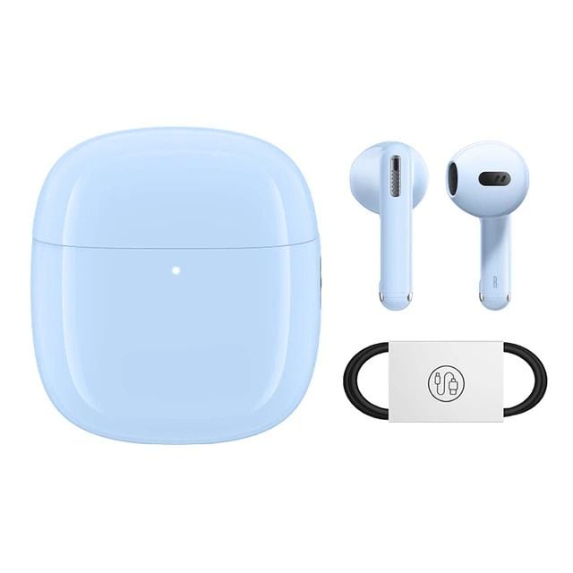 Tai Nghe Bluetooth Baseus WX5 True Wireless Earphone 4-Mic ENC Call Earbuds 30 Hours (Bluetooth 5.3, 0.06' Low Latency TWS Earphones)