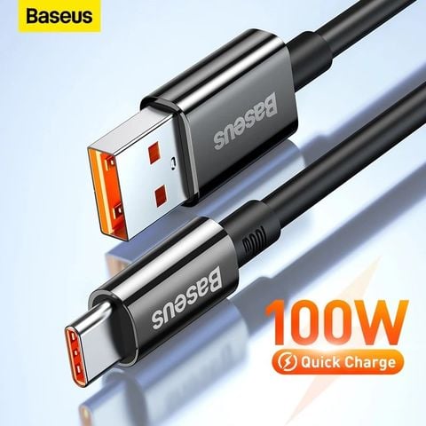 Cáp Sạc Nhanh Baseus Superior Series Fast Charging Data Cable USB to Type-C 100W Cho Huawei Honor Android 6A/100W