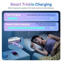 Cáp sạc nhanh Baseus Explorer Series 2 PD 20W C to Lightning – Tự ngắt, kiểm soát nhiệt, sạc iPhone/iPad