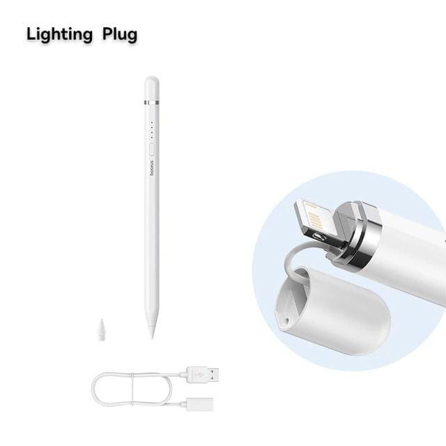 Bút Cảm Ứng Baseus Stylus Gen 2 Dùng Cho iPad (Palm Reject, Magnetic, Wireless Charging, Bluetooth, App control)