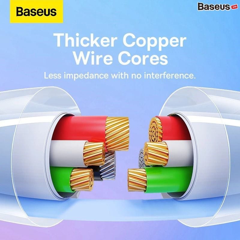 Cáp sạc nhanh tự ngắt Baseus Explorer Series 2 – USB A to Lightning 2.4A, cho iPhone/iPad, sạc thông minh, chống quá nhiệt