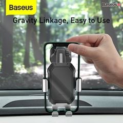 Giá đỡ điện thoại hút chân không dùng gắn kính hoặc táp lô trên xe hơi Baseus Tank Gravity Car Mount (Suction Base Holder for Car)